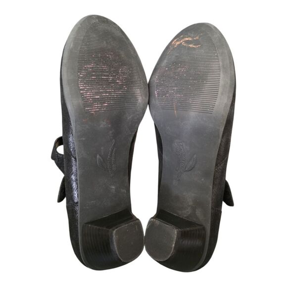 DREW BAREFOOT FREEDOM Monaco Black Suede Pumps - Size 13 - Picture 5 of 9